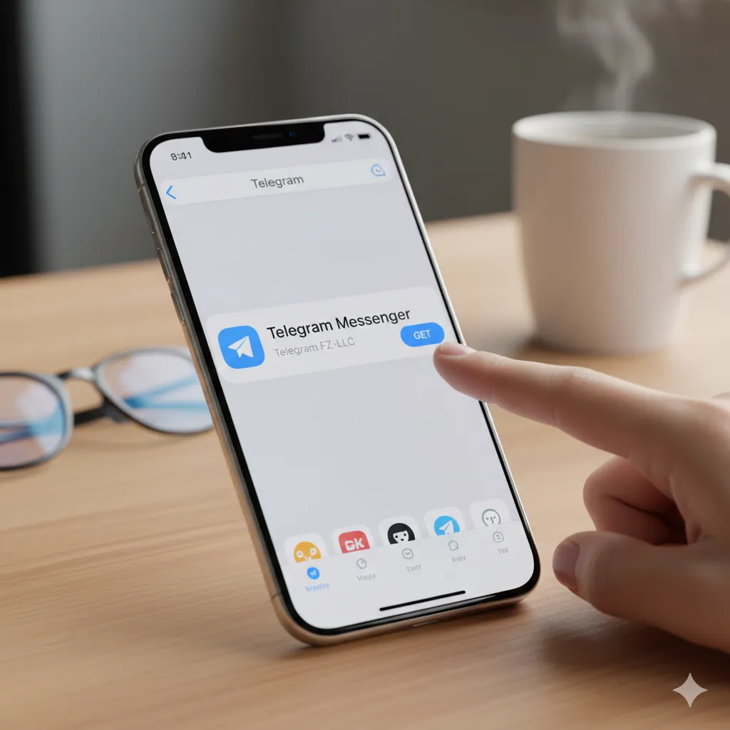 如何在iPhone上下载Telegram？
